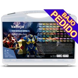MALETIN True Metal Serie (80 Colores) - Acrylicos Vallejo 77250