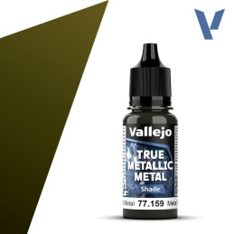 Vallejo True Metallic Metal 159 METAL ENVEJECIDO (18ml) - Acrilicos Vallejo 77159