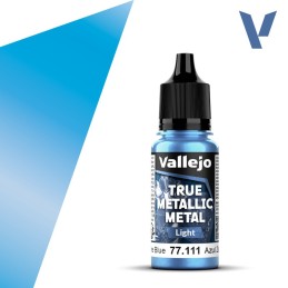 Vallejo True Metallic Metal 111 AZUL ZAFIRO (18ml) - Acrilicos Vallejo 77111