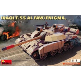 CARRO DE COMBATE T-55 Al Faw/Enigma - Irak (Produccion Polaca) -Escala