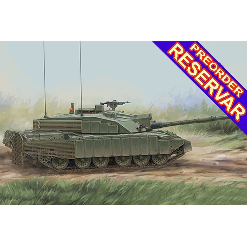CARRO DE COMBATE CHALLENGER 2 "Enhanced" -Escala 1/48- HobbyBoss 84854