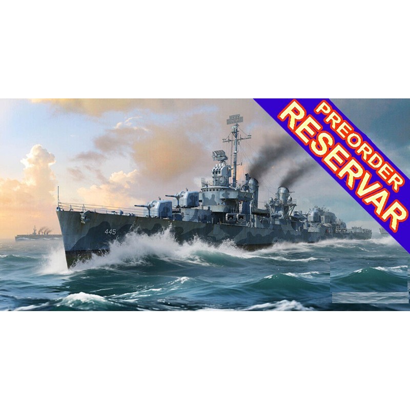 DESTRUCTOR U.S.S. FLETCHER DD-445 -Escala 1/350- I Love Kit 65309