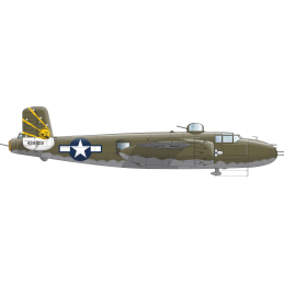 NORTH AMERICAN B-25 J MITCHELL (STRAFER) -Escala 1/48- Eduard 548001