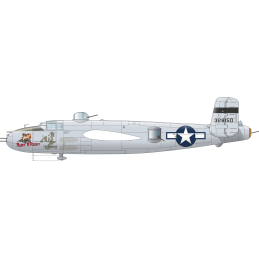 NORTH AMERICAN B-25 J MITCHELL (STRAFER) -Escala 1/48- Eduard 548001