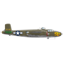 NORTH AMERICAN B-25 J MITCHELL (STRAFER) -Escala 1/48- Eduard 548001