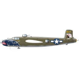 NORTH AMERICAN B-25 J MITCHELL (STRAFER) -Escala 1/48- Eduard 548001