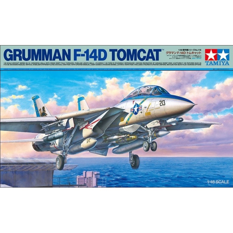 GRUMMAN F-14 D TOMCAT 1/48 - Tamiya 61118