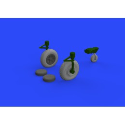 SET RUEDAS P-47 D -Escala 1/72- Eduard 672211