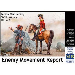 Indian Wars series: ENEMY MOVEMENT REPORT -Escala 1/35- Master Box 35217