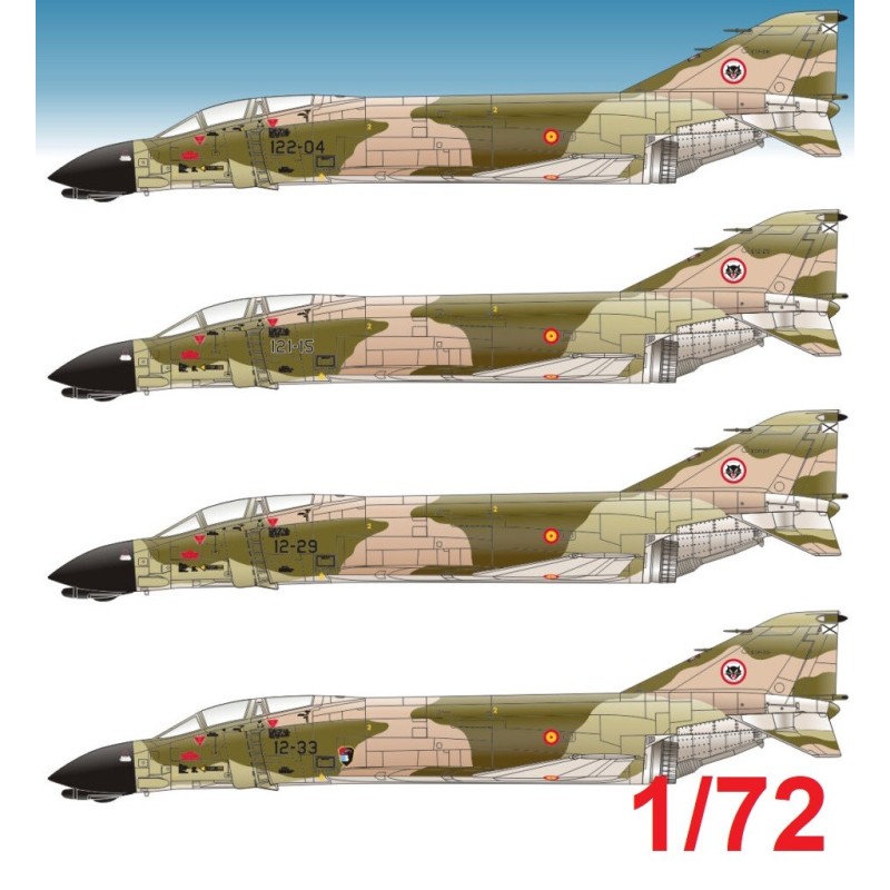 CALCAS F-4 C PHANTOM (TORREJON) 1/72 - Series Españolas SE872