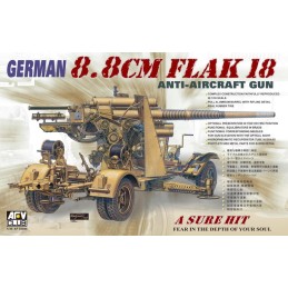 CAÑON ANTIAEREO FLAK-18 (88 mm) -Escala 1/35- AFV Club AF35088