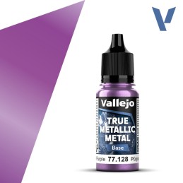 Vallejo True Metallic Metal 123 BASE PURPURA AMATISTA (18ml) - Acrilicos Vallejo 77128
