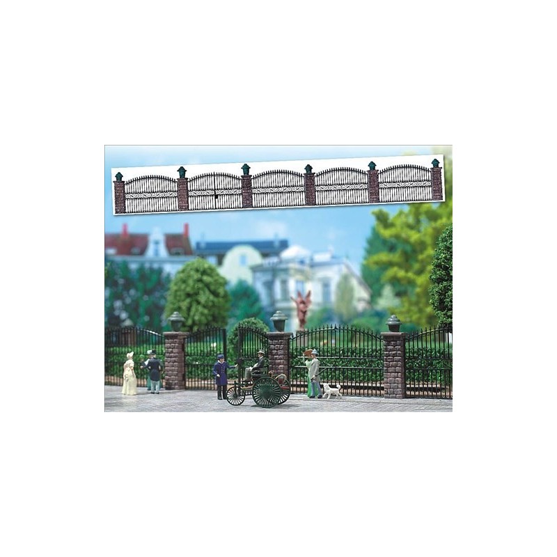 VALLADO PARQUE URBANO (L: 650 mm) -Escala 1/87 - h0- Busch 6016