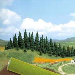 TAPETE CESPED VERDE MEDIO (1000 X 800 mm) - Busch 7221