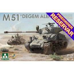CARRO DE COMBATE M-51 SHERMAN "Degem Alef" -Escala 1/35- Takom 2208