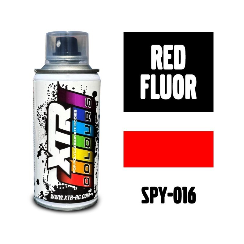SPRAY LEXAN 150ml ROJO FLUORESCENTE SPRAY LEXAN 150ml ROJO FLUORESCENTE