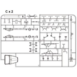 SET CAMIONES URAL 4320 & SISTEMA ARRANQUE APA-5D -Escala 1/48- Zimi Model 80159