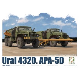 SET CAMIONES URAL 4320 & SISTEMA ARRANQUE APA-5D -Escala 1/48- Zimi Model 80159