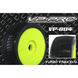LOTE 20 PAREJAS DE RUEDAS TURBO TRACK VP PRO VP804 (10 COCHES COMPLETOS)