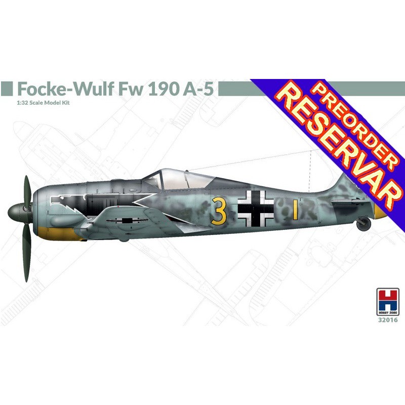 Focke-Wulf Fw 190 A-5 -Escala 1/32- Hobby 2000 H2K32016