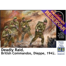 COMANDO BRITANICOS "Deadly Raid - Dieppe 1942" -Escala 1/35- Master Bo