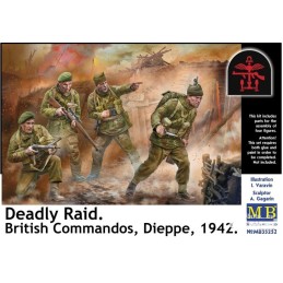 COMANDO BRITANICOS "Deadly Raid - Dieppe 1942" -Escala 1/35- Master Bo