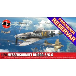Messerschmitt Bf109G-5/G-6 GUSTAV -Escala 1/24- Airfix A17003