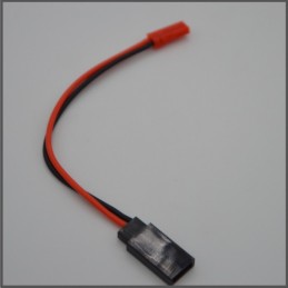 CABLE EXTENSION 10CM BEC MACHO - FUTABA HEMBRA