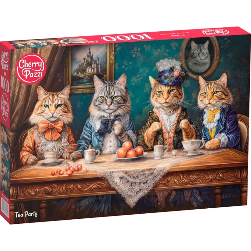 PUZZLE 1000 Pzas HORA DEL TÉ - Cherry Pazzi 30660