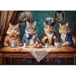 PUZZLE 1000 Pzas HORA DEL TÉ - Cherry Pazzi 30660