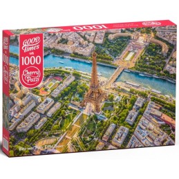 PUZZLE 1000 Pzas VISTA SOBRE PARIS, TORRE EIFFEL - Cherry Pazzi 30189