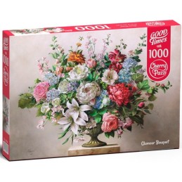 PUZZLE 1000 Pzas JARRON CON FLORES - Cherry Pazzi 30134