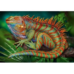 PUZZLE 500 Pzas INCREIBLE IGUANA - Cherry Pazzi 20128