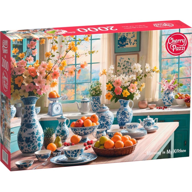 PUZZLE 2000 Pzas MAÑANAS EN MI COCINA - Cherry Pazzi 50200