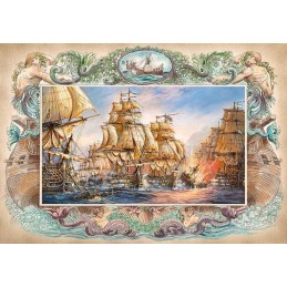 PUZZLE 2000 Pzas BATALLA NAVAL - Cherry Pazzi 50026