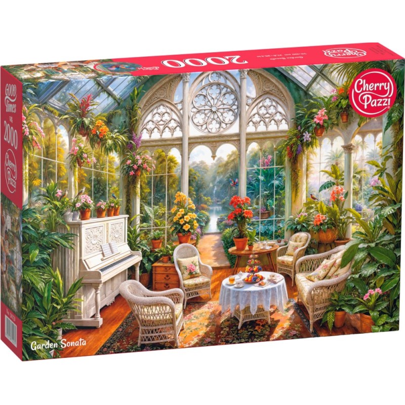 PUZZLE 2000 Pzas SONATA DE JADIN - Cherry Pazzi 50231