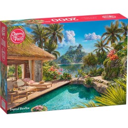 PUZZLE 2000 Pzas VACACIONES TROPICALES - Cherry Pazzi 50187