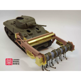 SET CRAB (Quitaminas) SHERMAN MK-I -Escala 1/35- Lanmo LM35003
