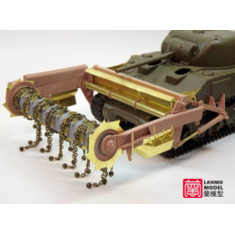 SET CRAB (Quitaminas) SHERMAN MK-I -Escala 1/35- Lanmo LM35003