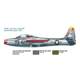 REPUBLIC F-84G Thunderjet -Escala 1/72- Italeri 1321