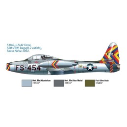REPUBLIC F-84G Thunderjet -Escala 1/72- Italeri 1321
