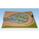 TOPORAMA: EXTENSION LATERAL DERECHA HEIDELBERG (1200 x 1000 x 225 mm) Escala H0