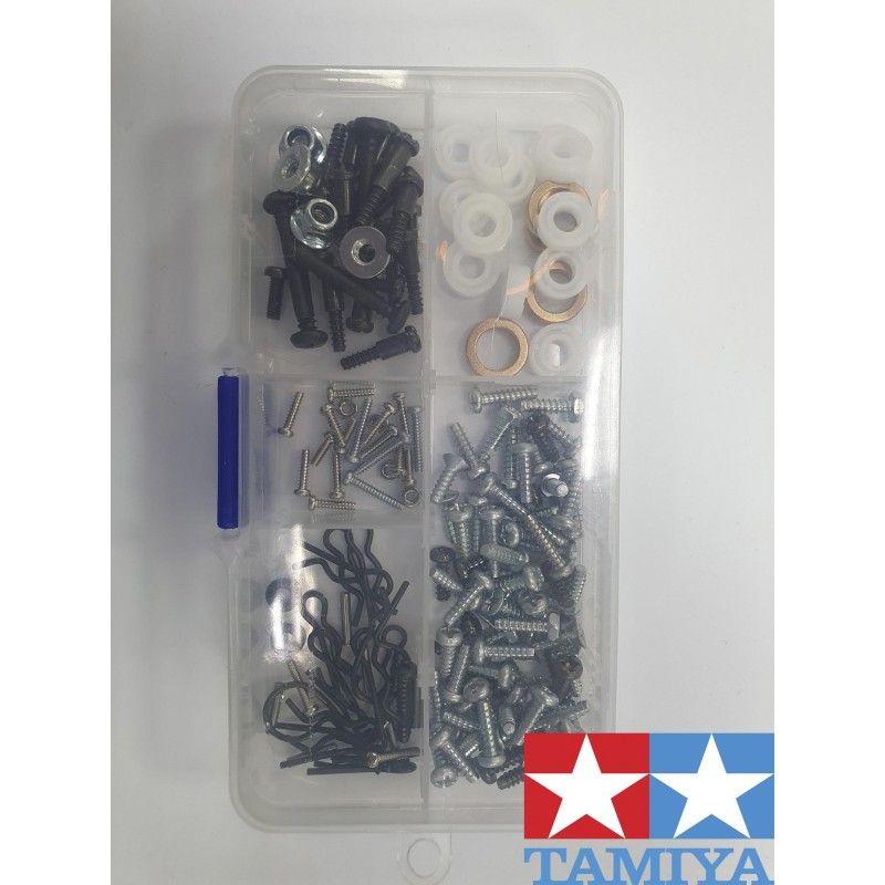 Set Original Tornilleria y Casquillos TT-02 TAMIYA HMR