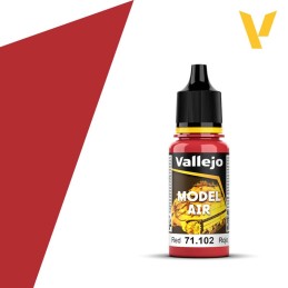 PINTURA ACRILICA ROJO R.L.M. 23 (17 ml) acrilicos vallejo modelair