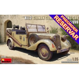 VEHICULO DE COMUNICACIONES Sd.Kfz. 2 MERCEDES BENZ 170 VK -Escala 1/35- MiniArt 35492