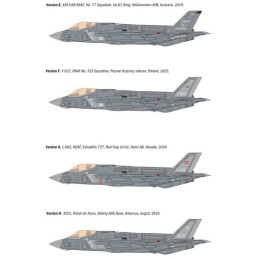 LOCKHEED MARTIN F-35 A LIGHTNING II (Version CTOL) -Escala 1/48- Italeri 2836