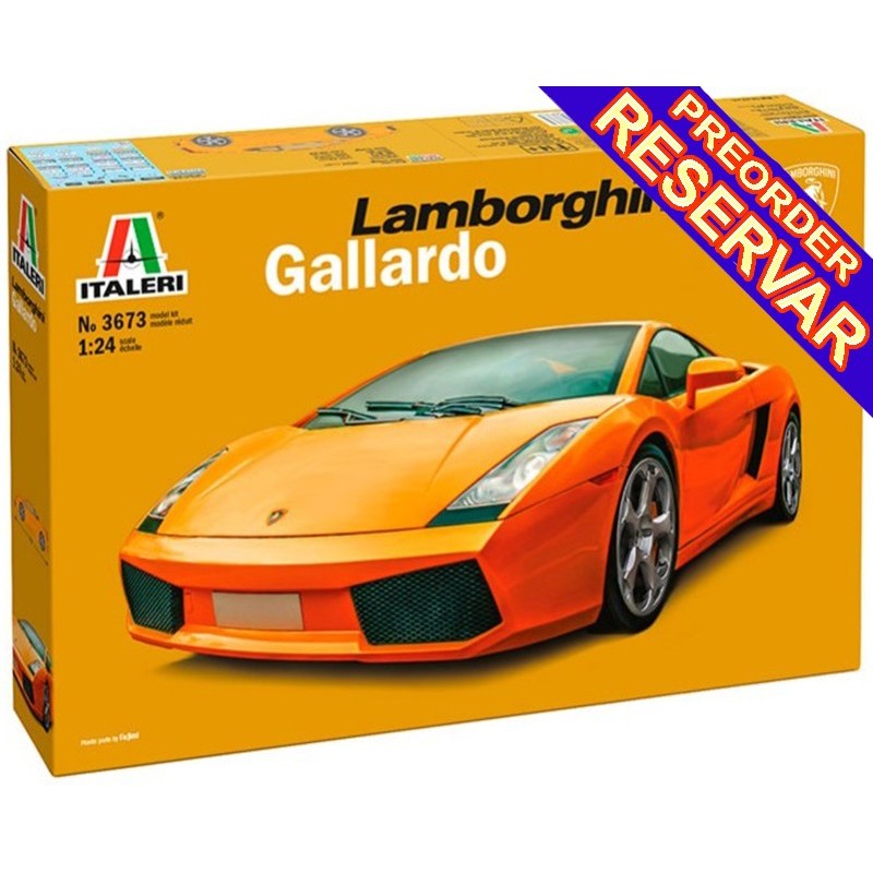 Lamborghini Gallardo -Escala 1/24- Italeri 3673