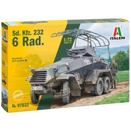 VEHICULO BLINDADO Sd.Kfz.232 6 RAD -Escala 1/72- Italeri 97032