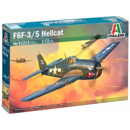 GRUMMAN F6F-3 / 5 HELLCAT -Escala 1/72- Italeri 91213