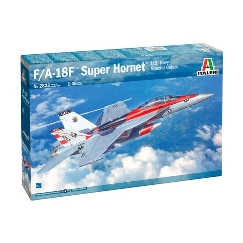 BOEING F/A-18 F SUPER HORNET "U.S. Navy Special Colors" -Escala 1/48- Italeri 2823